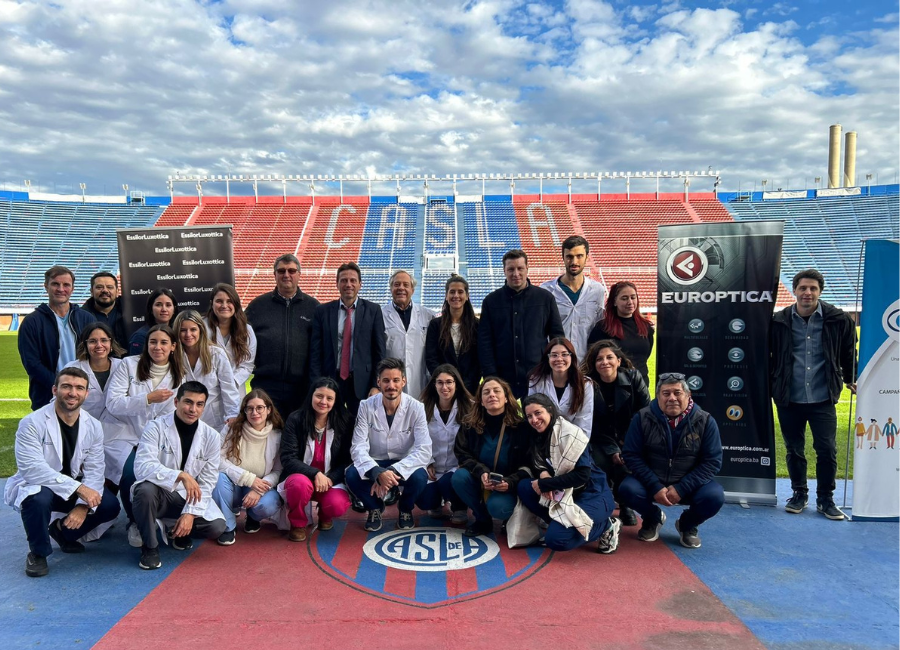 📢✨ ¡Gran éxito en nuestra Jornada Oftalmológica Solidaria en el Club San Lorenzo! ❤️